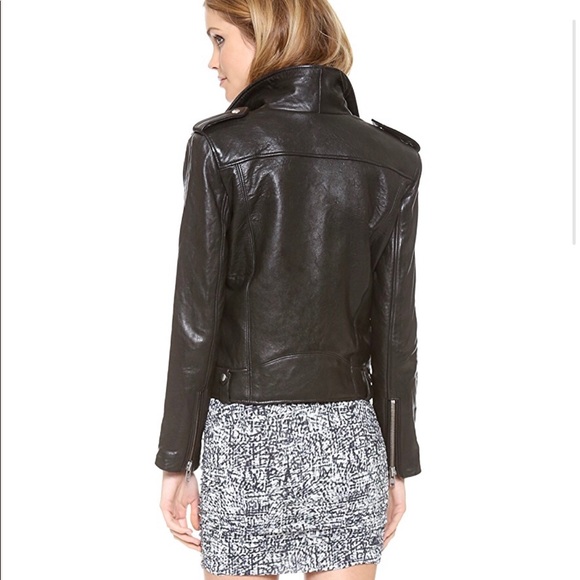 IRO Moto Leather Jacket - Picture 3 of 8